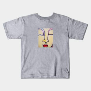 Buddha Face Kids T-Shirt